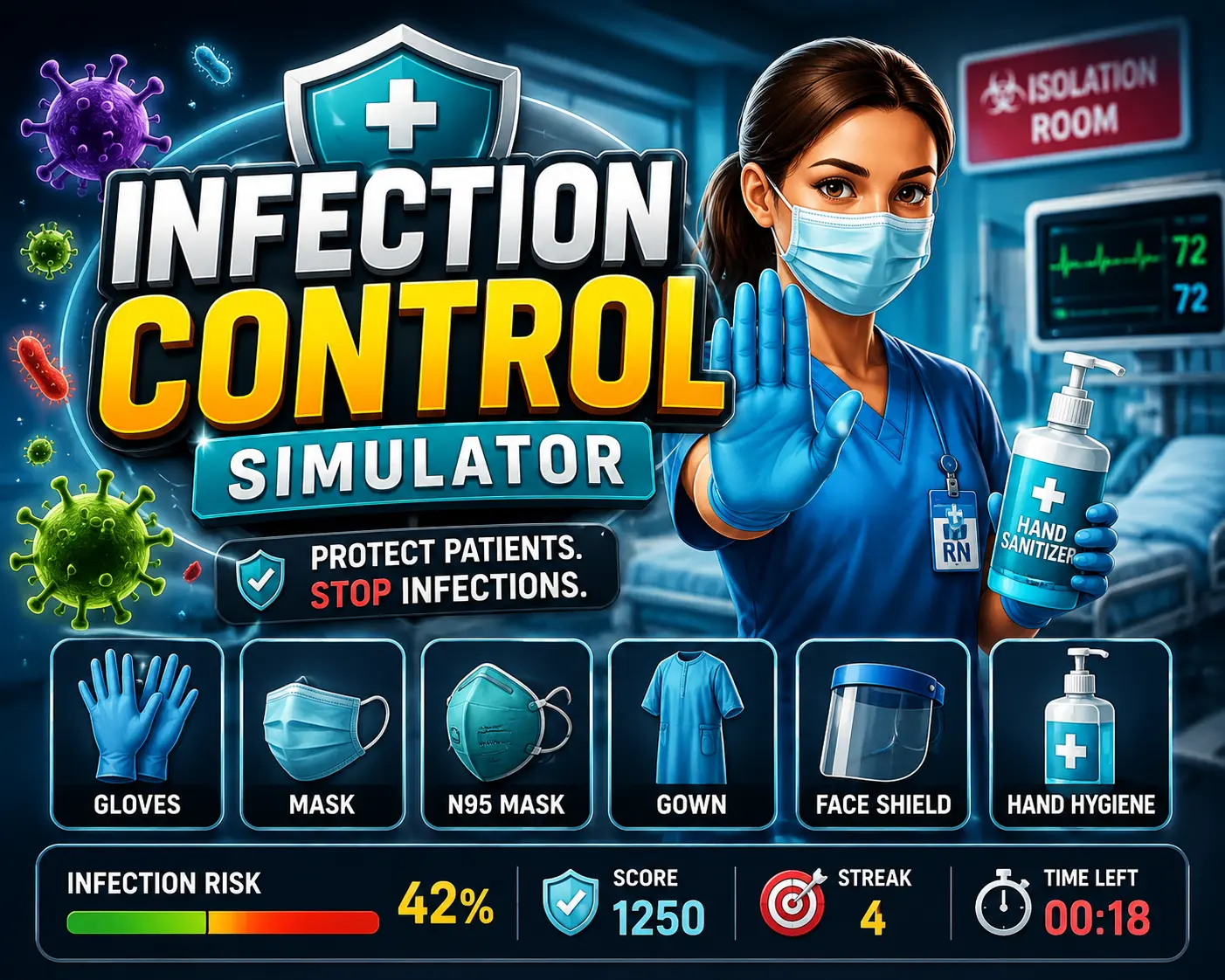 Infection Control Simulator